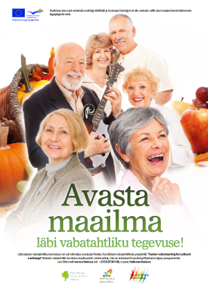 Projekt "Senior Volunteering for Cultural Exchange" skierowany do osób w wieku 50+ realizowany był w partnerstwie z organizacją estońską MTÜ Viljandimaa Vabatahtlike Keskus (VIVAK)
